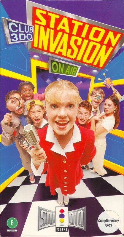 Club 3DO: Station Invasion box art for 3DO